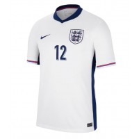 Camiseta Inglaterra Kieran Trippier #12 Primera Equipación Eurocopa 2024 manga corta